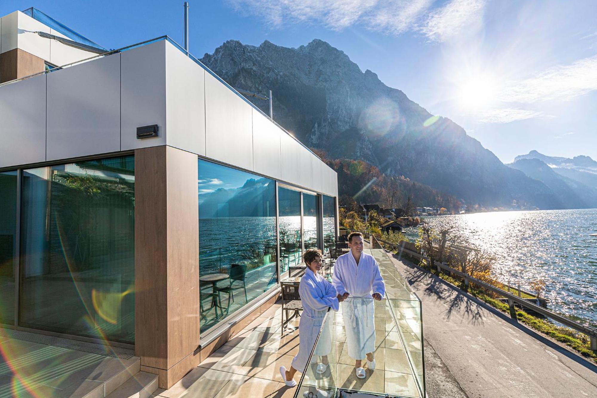 Seegasthof Hois'N Wirt - Hotel Mit Wellnessbereich Gmunden Exteriör bild