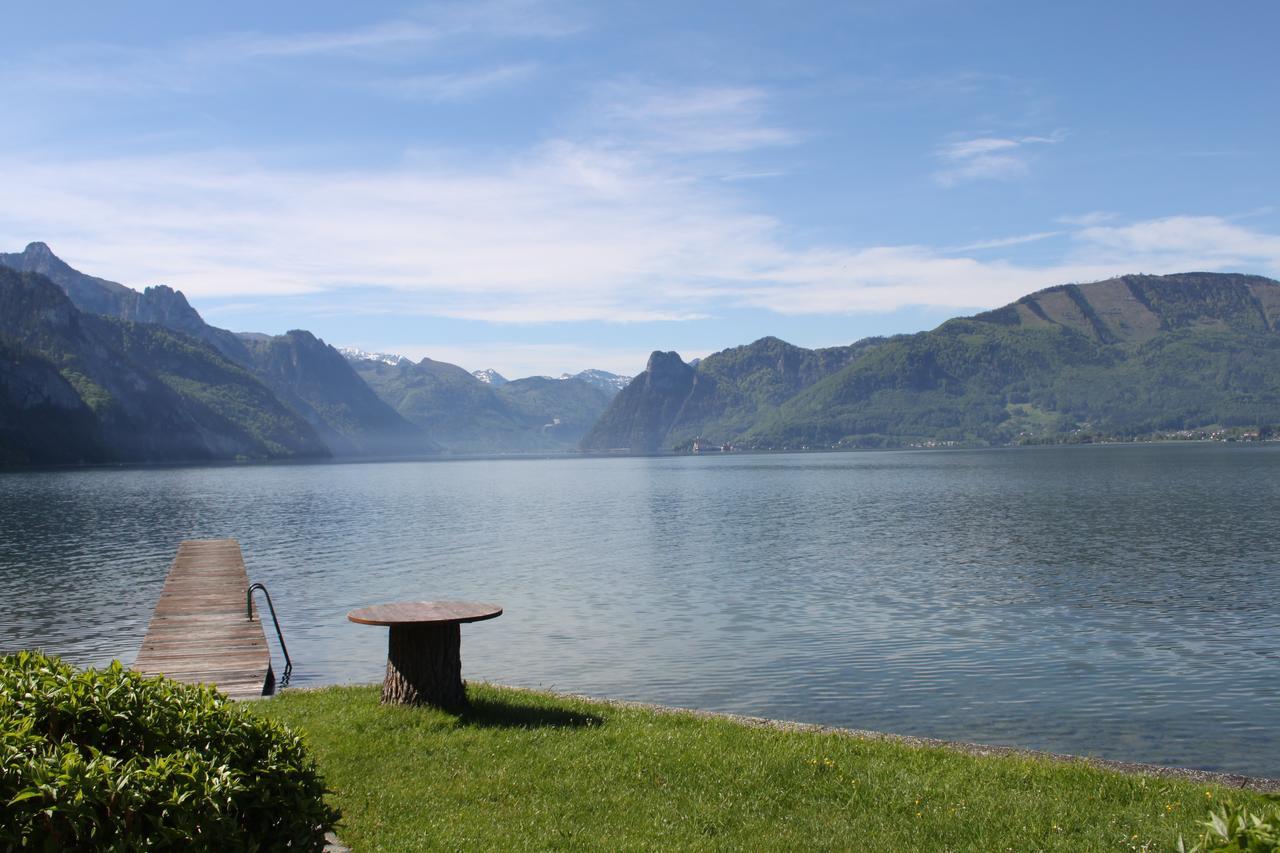 Seegasthof Hois'N Wirt - Hotel Mit Wellnessbereich Gmunden Exteriör bild